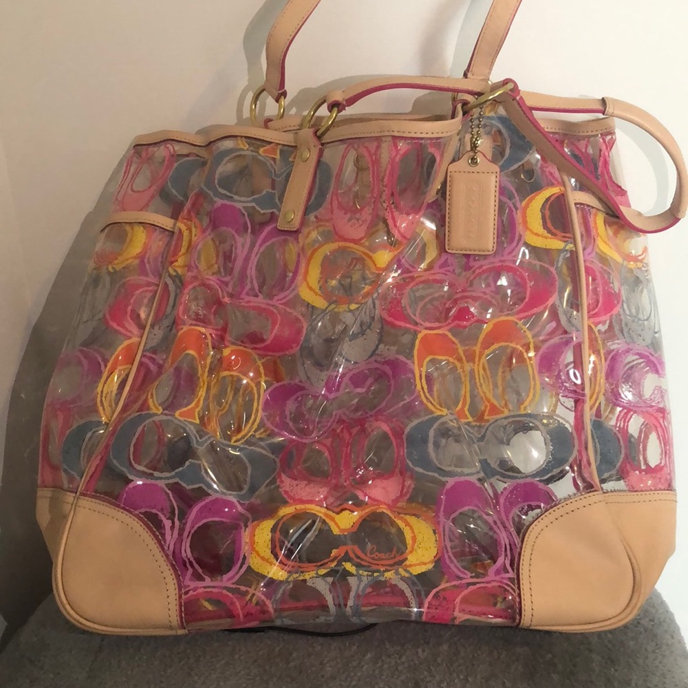 Coach beach bag